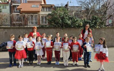 Жива мартеничка 2026 г. в ЧНУ „Архимед“